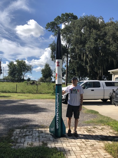 Very Large High Power Amateur Rocket